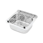 3Monkeez AB-CS-B - Cleaners Sink with Wall Mount Brackets