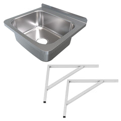 3Monkeez AB-JB-B - Jumbo Laundry Basin with Brackets