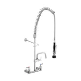 3Monkeez T-3M53449 - Stainless Steel Exposed Wall Mount Pre-Rinse