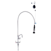 3Monkeez T-3M53506 - Stainless Steel Line Retractor Dual Hob Mount Pre-Rinse