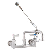 3Monkeez T-3MCSKIT-E08 - Cleaners Sink Exposed Wall Mount Body with Fixed Spout & Wall Bracket