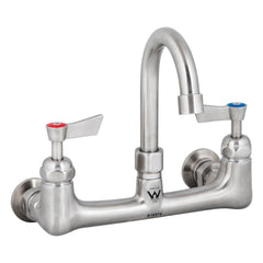 3Monkeez T-3MEWG12 - Exposed Wall Mount Body with Gooseneck Swivel 12" Spout