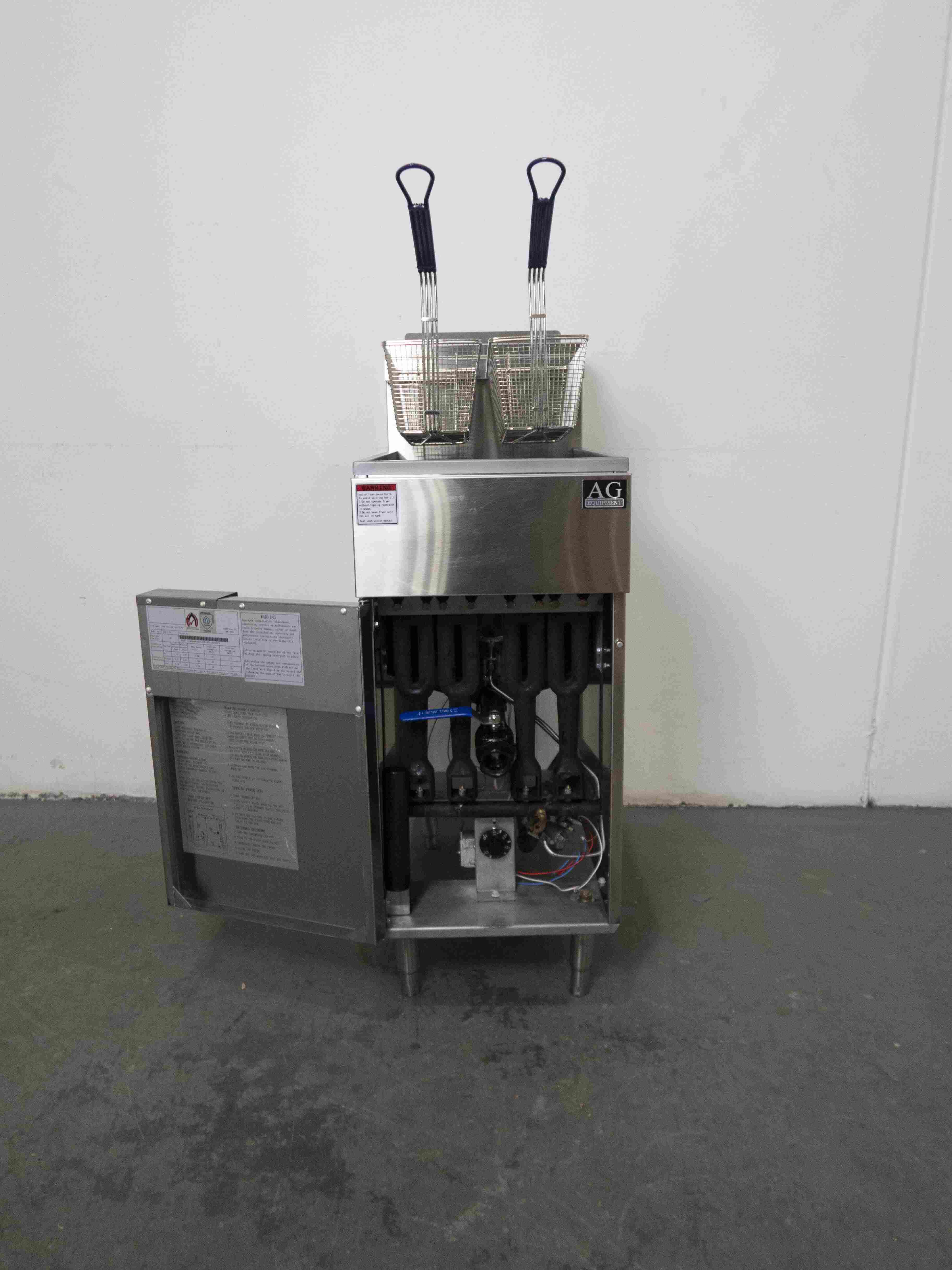 AG 4 Vertical Tube Gas Fryer