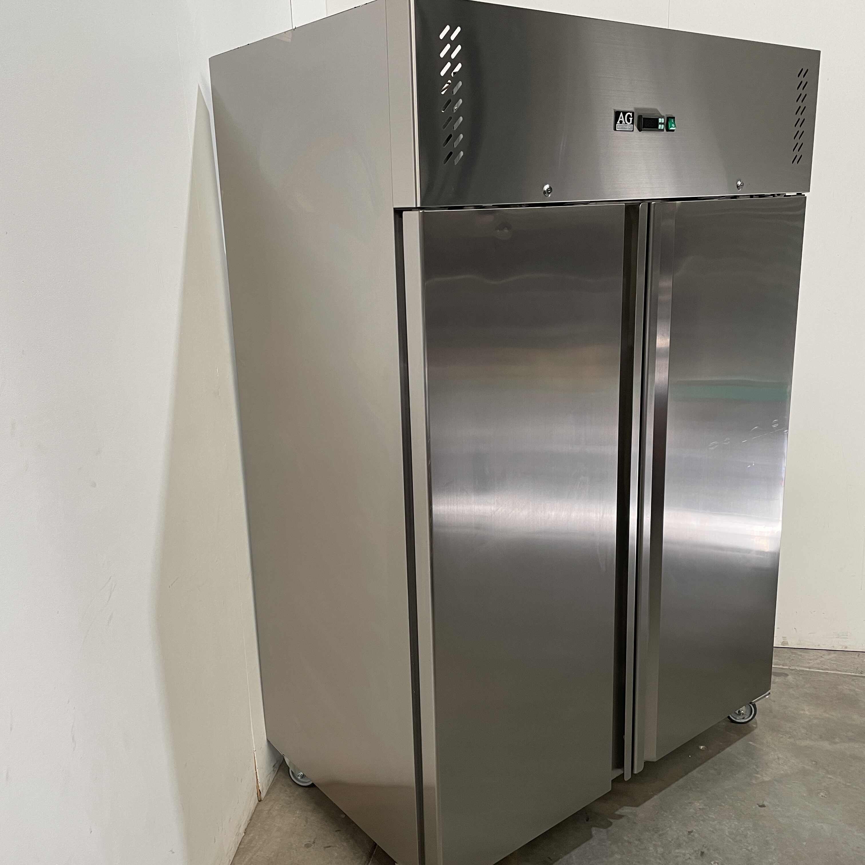 AG 1200 Litre Upright Double Door Stainl