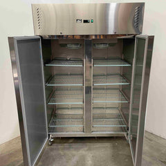 AG 1200 Litre Upright Double Door Stainl