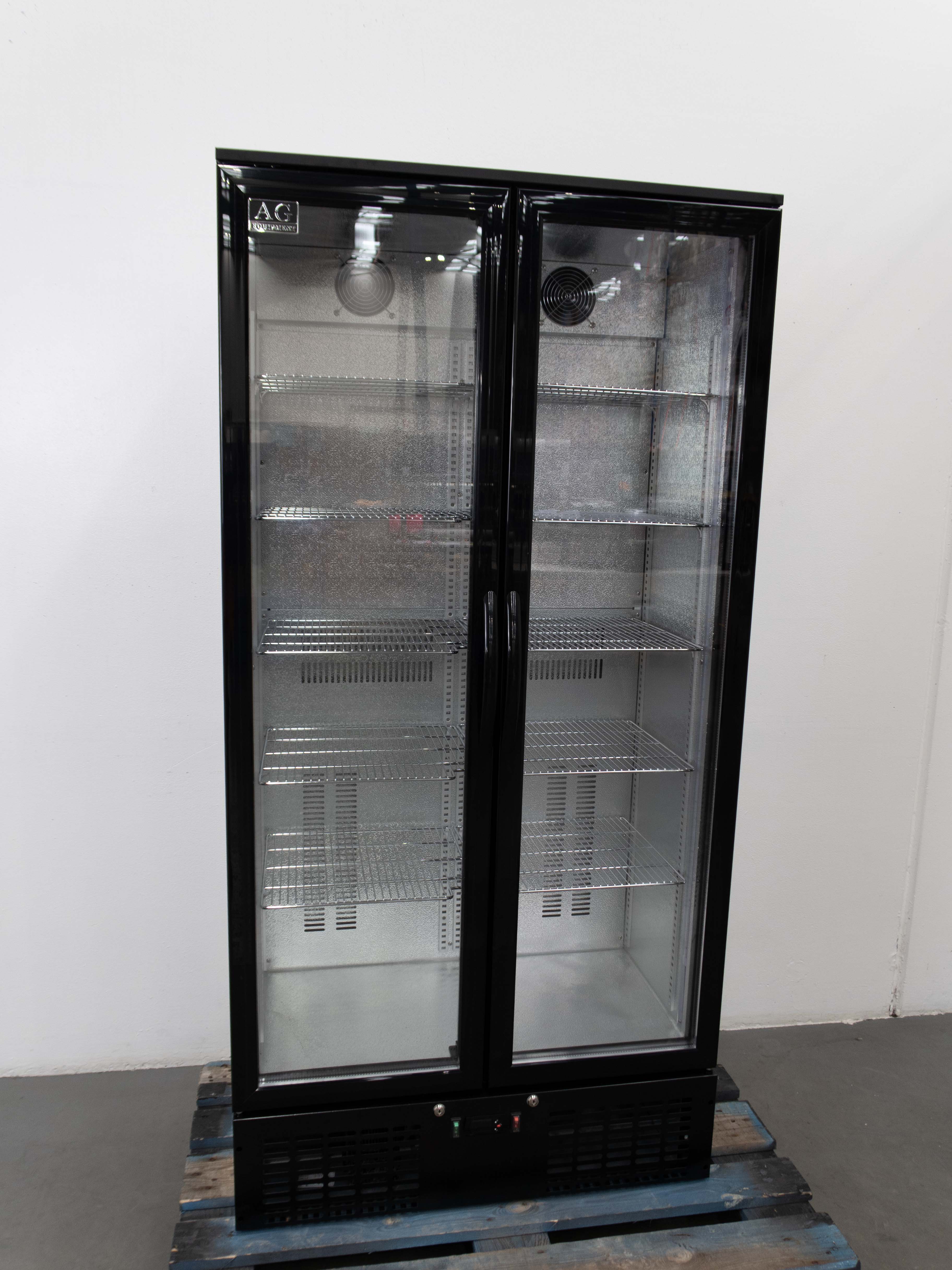 AG Equipment B500G Upright Display Fridge