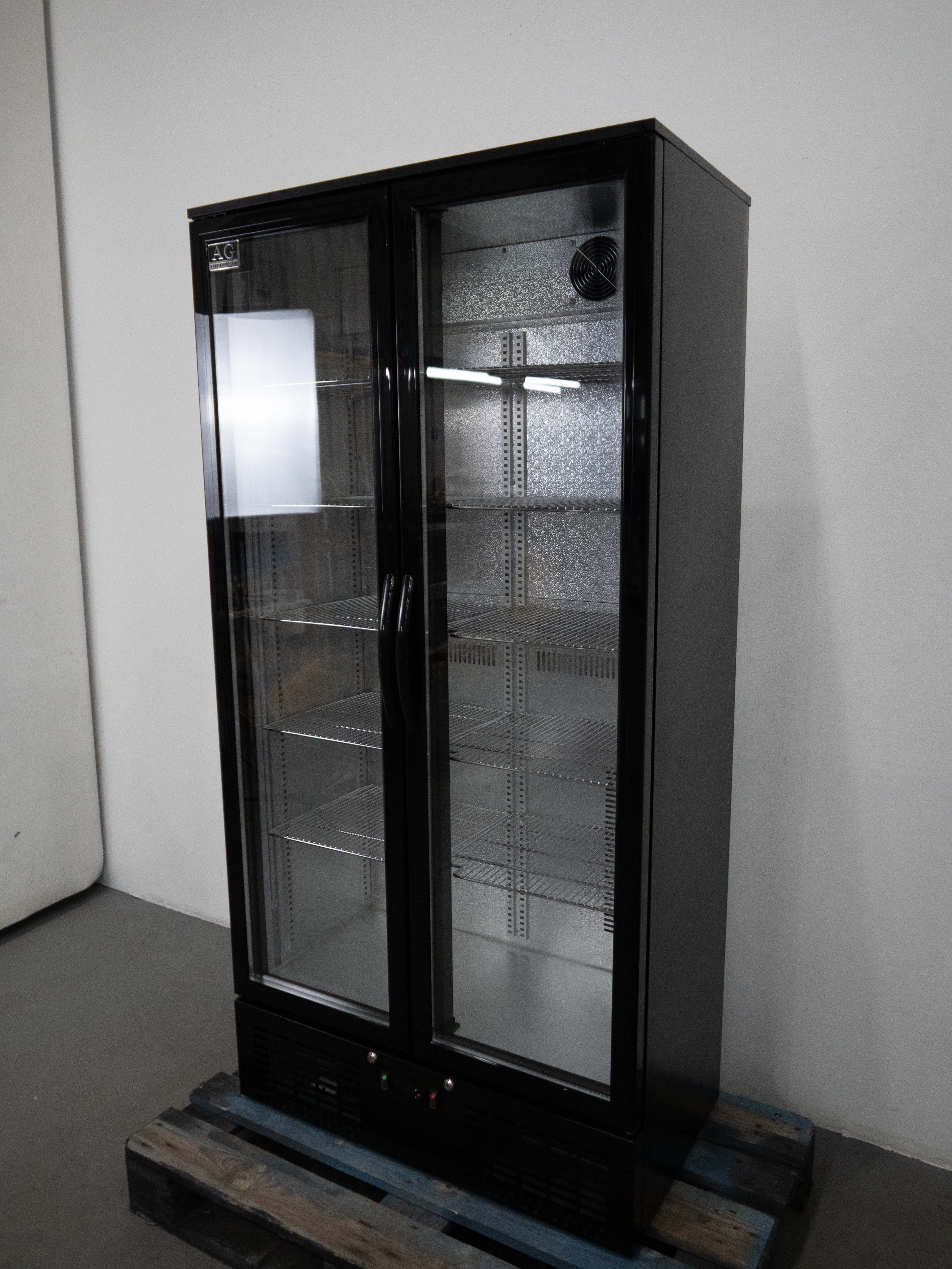 AG Equipment B500G Upright Display Fridge