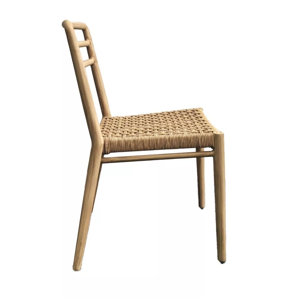 Aegina Aluminium Rattan Side Chair
