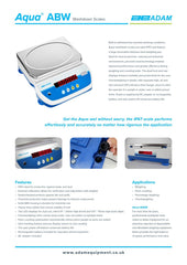Adam Equipment Aqua ABW 32 - Washdown Scales
