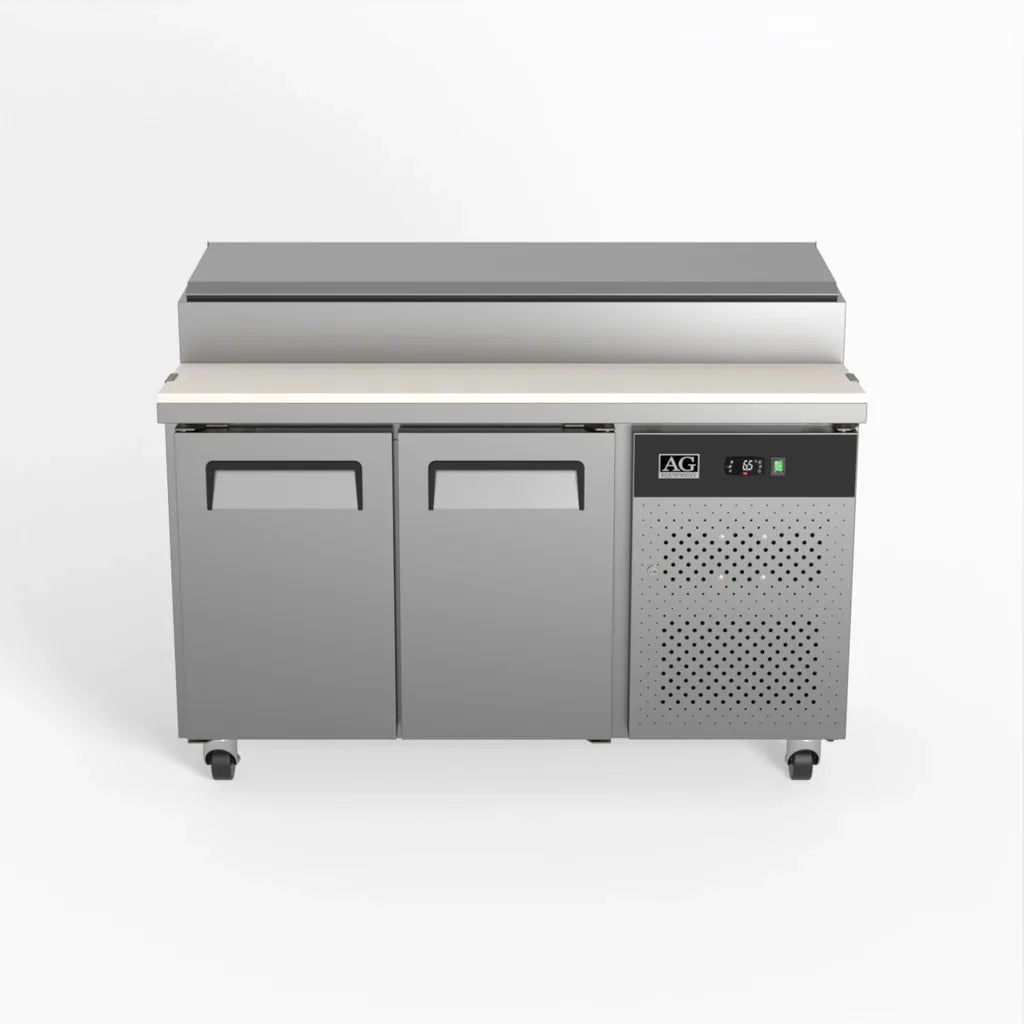 AG Equipment SH2000-700 - Two Door Saladette Fridge