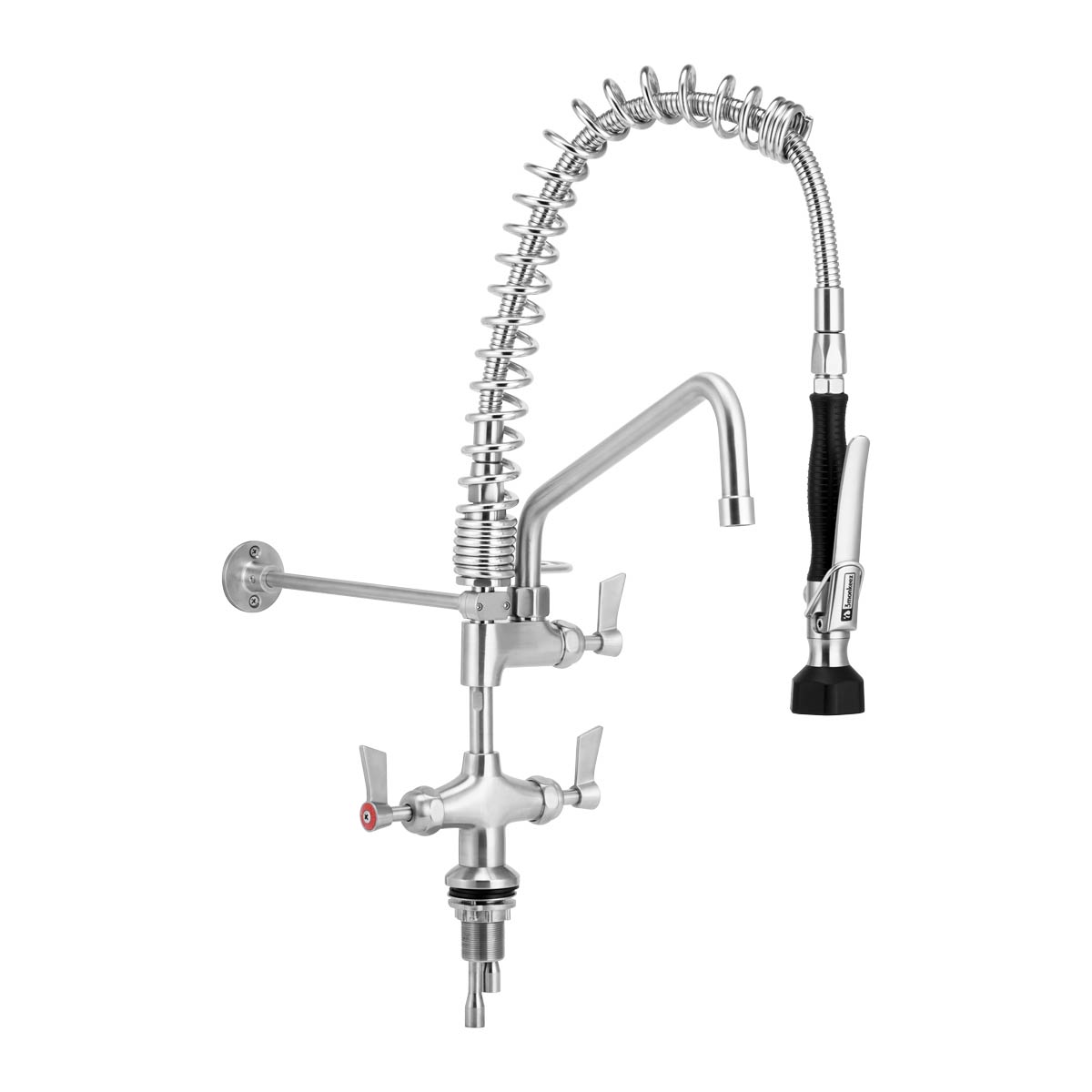 3Monkeez T-3M53058-C - Compact Dual Bench Mount Pre-Rinse