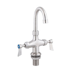 3Monkeez T-3MDHG07 - Dual Bench Mount Body with Gooseneck Swivel 7" Spout