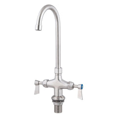 3Monkeez T-3MDHG12 - Dual Bench Mount Body with Gooseneck Swivel 12" Spout